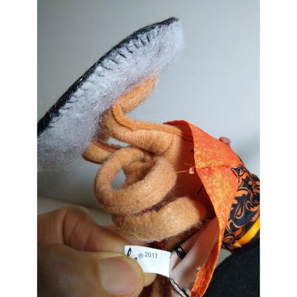 Annalee Mouse Witch Artist Doll Halloween 8-Inch Handcrafted 2017 - Picture 4 of 4